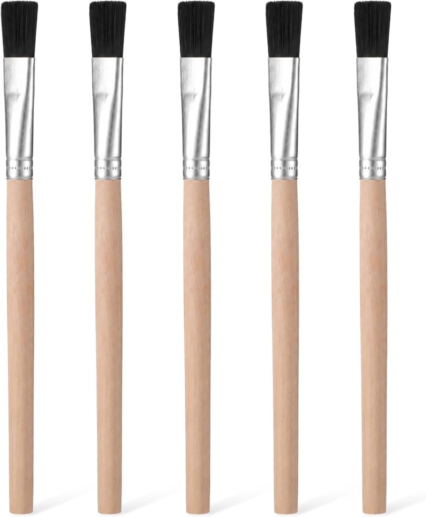 5PCS Paint Brush Small Art Paint Brushes Small Paints Brushes for Crafts