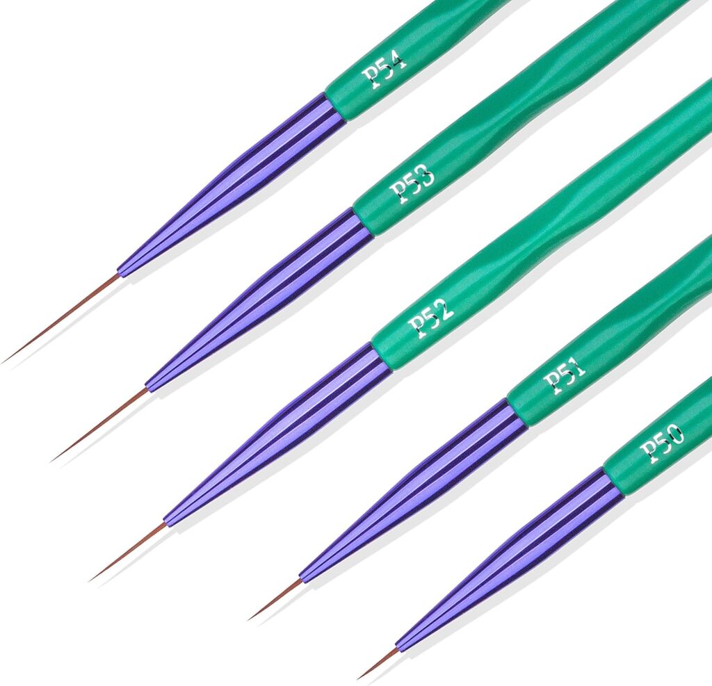 BABYSHEEP Detail Paint Brushes Ultra Fine Tip Thin Brushes