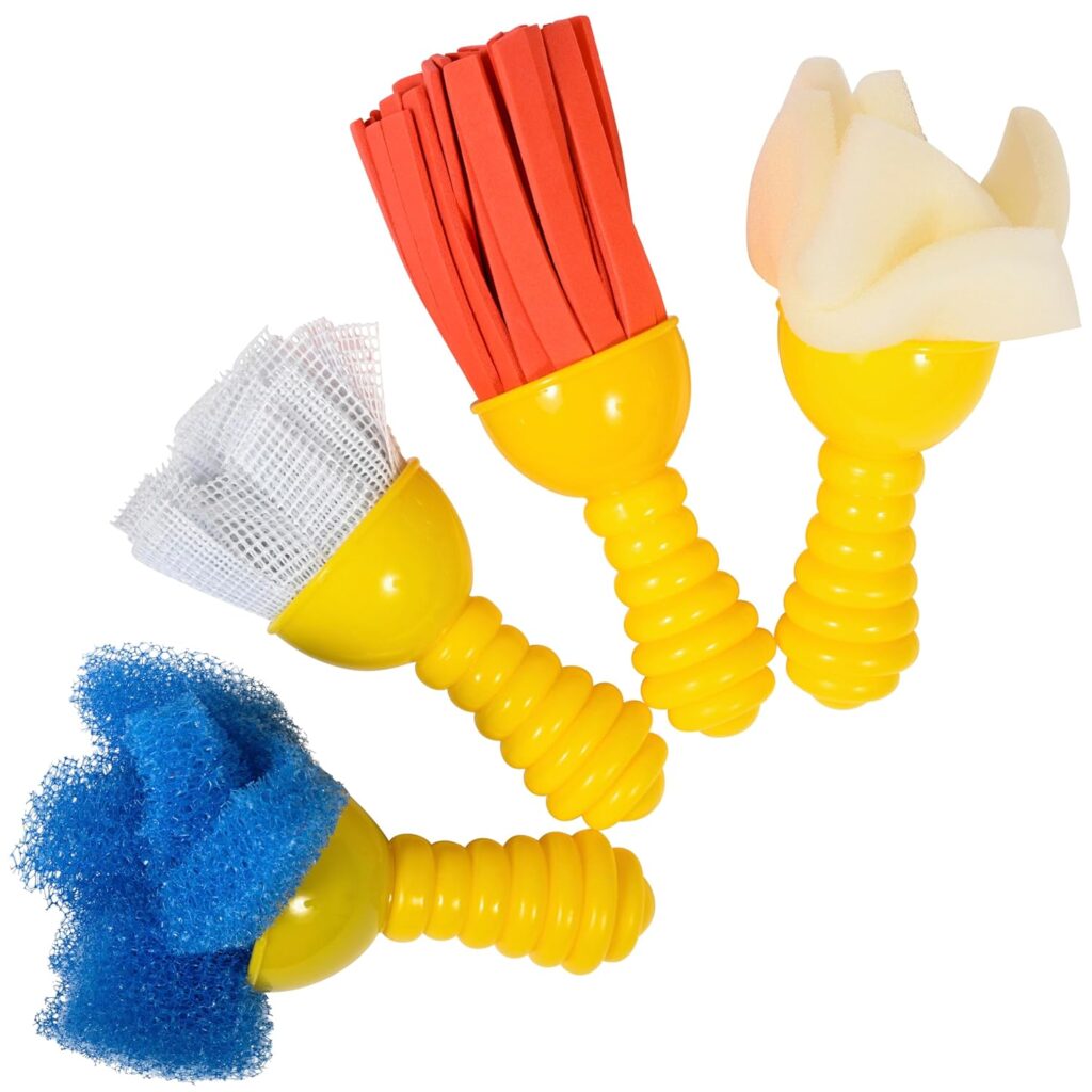 READY 2 LEARN Textured Art Tools, Set of 4, Imagine Colors